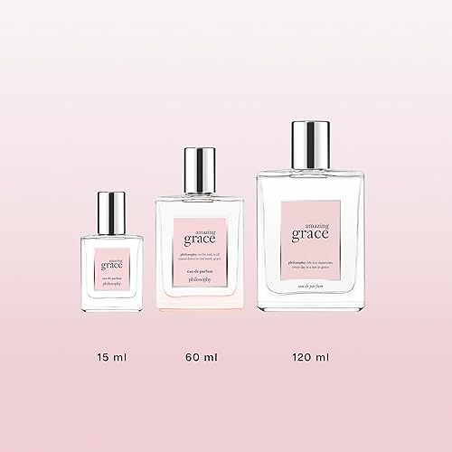 Miniatura 8 de philosophy Amazing Grace eau de parfum - perfume limpio y floral para mujer - con notas de bergamota, lirio de los valles y almizcle - fragancia de