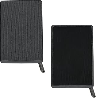 2pcs Clay Mitts, Auto Care Clay Mitt for Car Detailing Scratch-Free Surface Prep Mitt for Car Detailing and Polishing Clay Bar Tool(Gray)