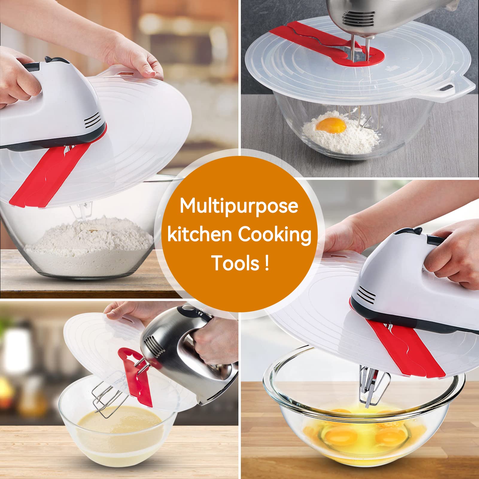 Couvercle De Bol En Silicone Pour Fouet à œufs, Pr... - Grandado