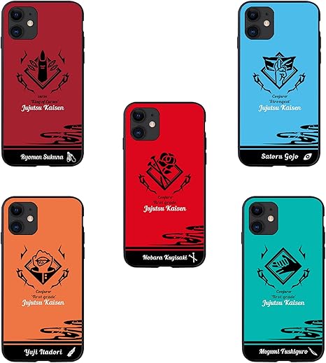 Amazon Co Jp 呪術廻戦 両面宿儺 伏黒 恵 五条 悟 虎杖 悠仁 釘崎 野薔薇 Iphoneケース 携帯電話カバー スマホカバー Iphone保護ケース 強化ガラス製電話ケース アニメ漫画 薄型 耐衝撃 多機種 Iphoneすべてのモデル Iphone12mini 釘崎 野薔薇 家電 カメラ