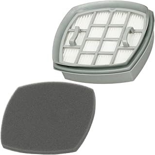 SPARES2GO Foam Sponge + EPA Cartridge Motor Filters for Morphy Richards SuperVac 732005 732006 Vacuum