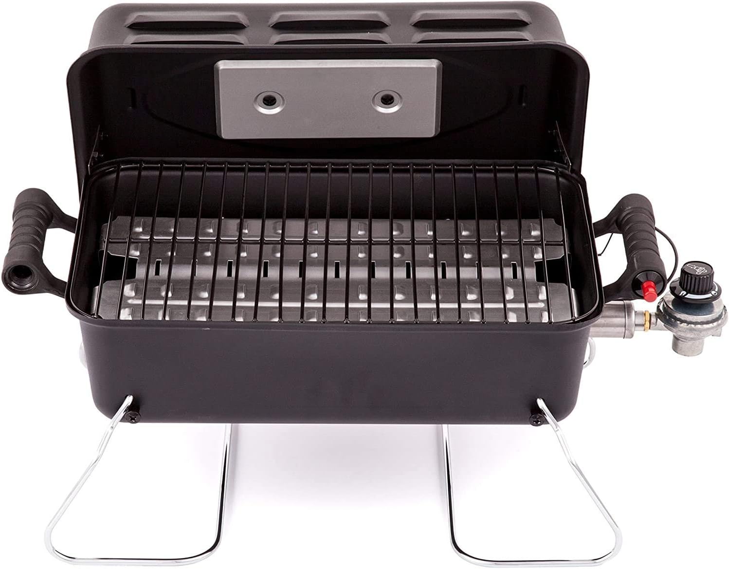 Barbecue Grill Portable Gas Grill, Deluxe Grill Camping Grill Grill Grill for Portable Camping Cooking Small Grill