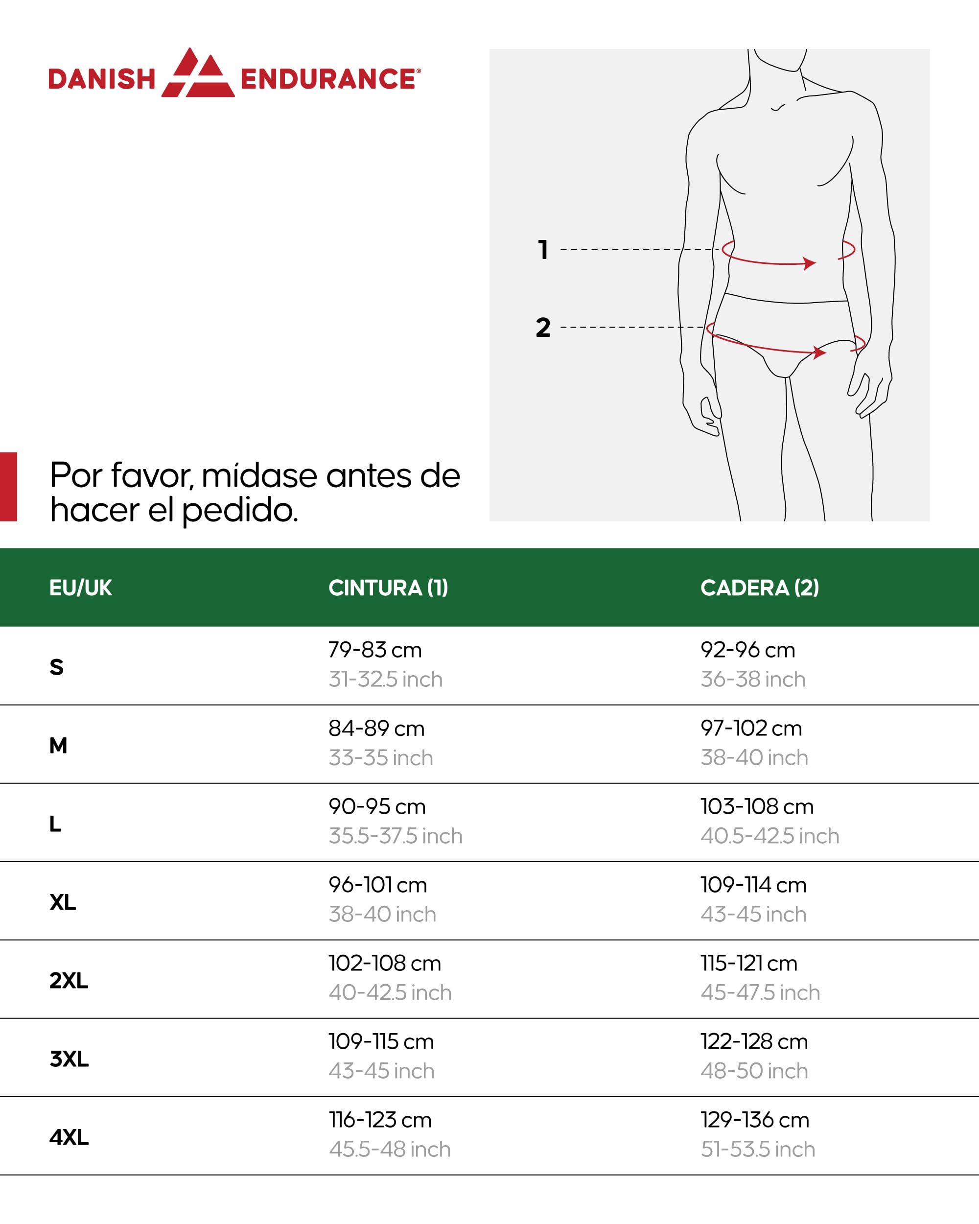 DANISH ENDURANCE Calzoncillos Hombre Boxer de Lana Merino, Transpirables, Pack de 1, con o Sin Bolsillo