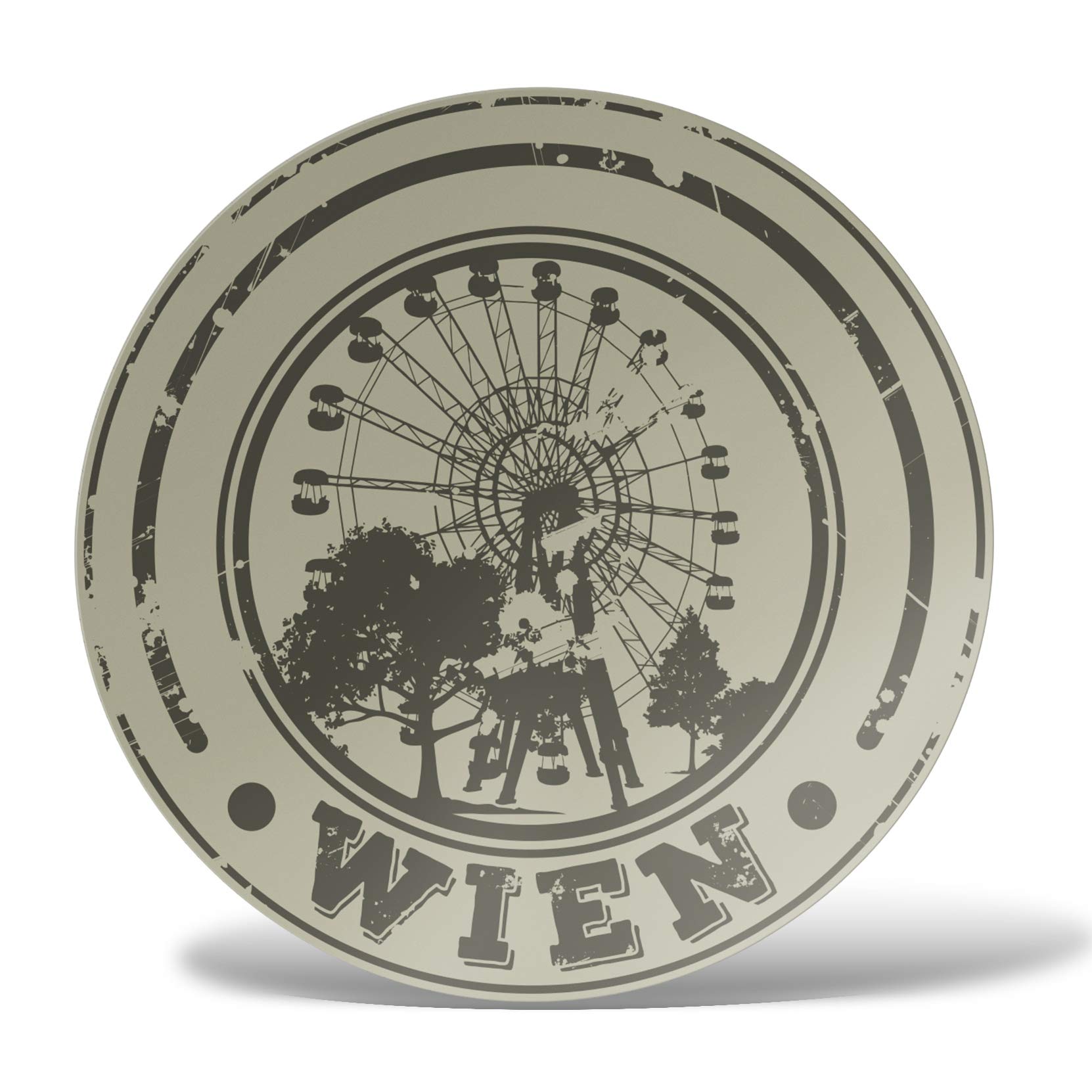 Österreich Souvenir Aufkleber – Geformter Vinyl-Aufkleber (35 Cm), Wasserfest Für Auto, Helm & Laptop
