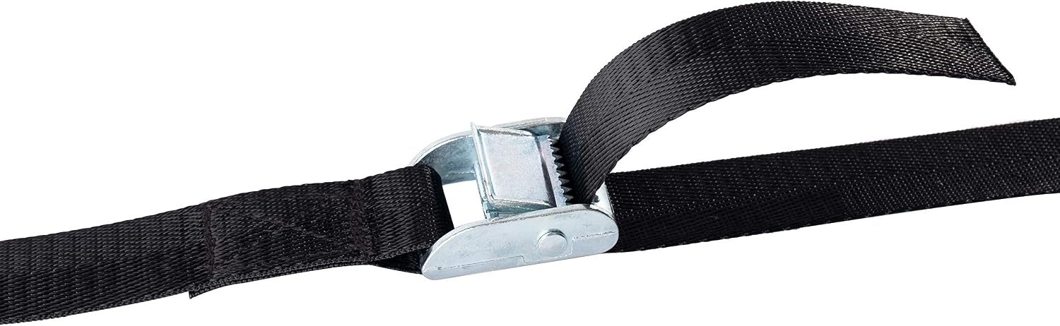 3 PCS 1" x9.9ft Cargo Tie Down Straps,Lashing Straps Travel Luggage Strap with Cam Lock Buckle (9.9FT) image 4