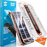 2 Pack Screen Protector for iPhone 17 Pro, 9H Hardness Military Grade Shatterproof HD Clear Tempered Glass, Easy to Install, Auto Bubble-Free and Dust-Free Box, Case Friendly