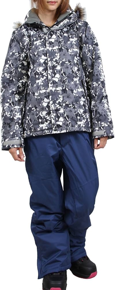 VAXPOT スノーボードウェアジャケット&パンツ上下セットレディースM
