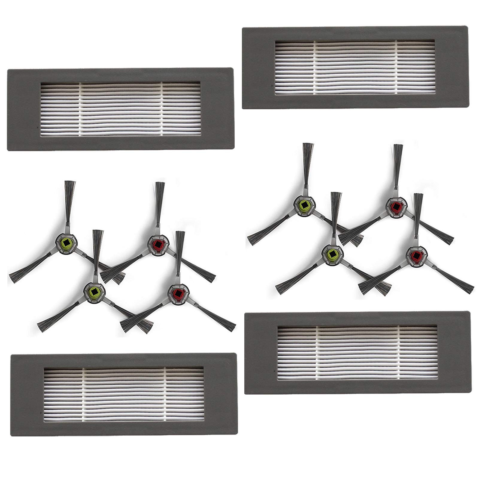 Kit brosses et filtres Hepa Deebot Ozmo 610 Ecovacs pour une aspiration haute performance