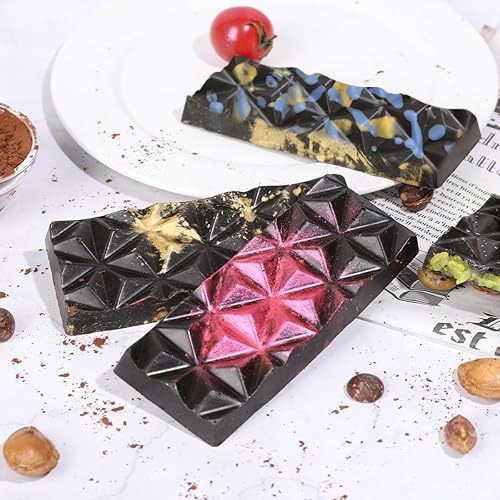 Miniatura 17 de Moldes de barra de chocolate de silicona profunda, antiadherente, para proteínas y energía, molde grueso para barra de caramelo, molde para derretir