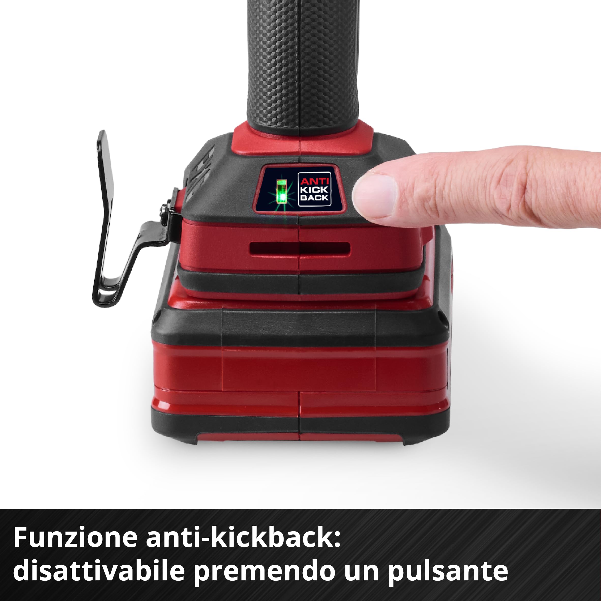 Trapano avvitatore a batteria Einhell Professional TP-CD 18/80 Li BL-Solo Power X-Change (18 V, Brushless, 70 Nm, mandrino 13 mm, 2 velocità, 19 livelli di coppia, punta, senza batteria)