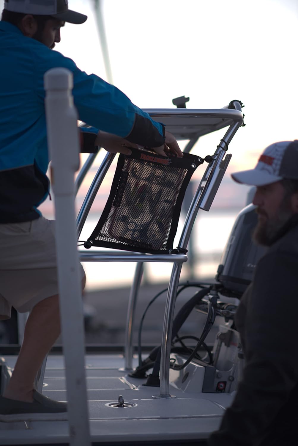 12" Wide x 16" High TackleWebs® Bungee Pocket Black