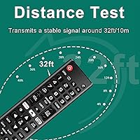 Vista 7 de (Pack of 2) Universal Remote for LG Smart TV, Compatible with All LG TV Remote Control LCD LED OLED UHD HDTV 3D 4K Smart TV Models, Replacement