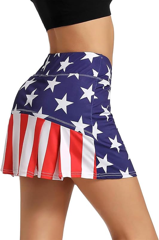 Faldas de golf Ibeauti Back Pleated Athletic Tennis Skorts con 3 bolsillos de malla para mujer para correr entrenamiento activo