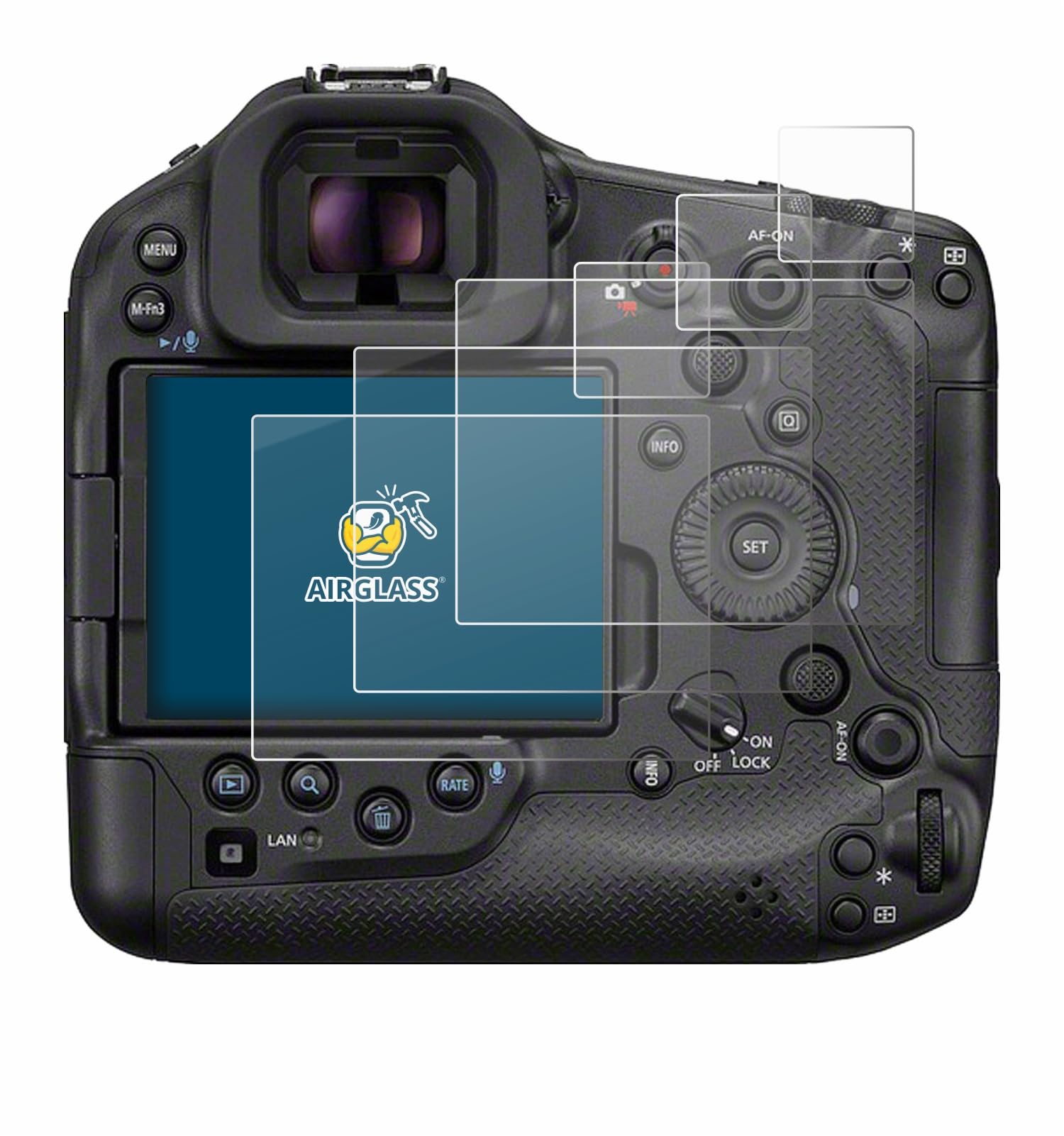 2 Pièces BROTECT Protection Ecran Mat Compatible Avec Canon EOS 5D Mark III Anti