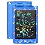 Mafiti LCD Writing Tablet 8.5 Inch Electronic Writing Drawing Pads Portable Doodle Board Gifts for Kids Office Memo Home Whiteboard Blue