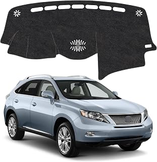 Dash Cover Mat for Lexus RX330 2004-2006 & RX350 2007-2009 & RX400h 2006-2008 Non-Slip Dashboard Cover Mat Sunshade UV Rays Protector Interior Accessories