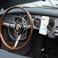 Vista 2 de Soporte magnético para teléfono, soporte de teléfono resistente para camión, tractor, montacargas, barcos, vehículos de motor, compatible