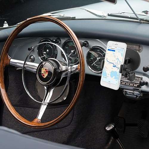 Miniatura 2 de Soporte magnético para teléfono, soporte de teléfono resistente para camión, tractor, montacargas, barcos, vehículos de motor, compatible