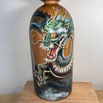 Amazon.co.jp: 2尺大 辰支龍 伝統こけし 木地山こけし 師匠伊藤常治 昇