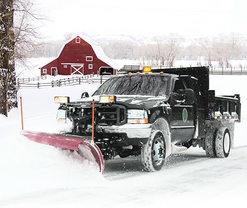 Miniatura 2 de Buyers Products 1308115 - Varilla de mira naranja para quitanieves (atornillada) 0.75 x 48 pulgadas