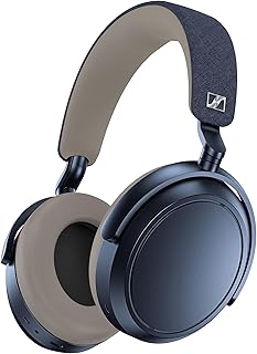 【Amazon.co.jp限定】 ゼンハイザー(Sennheiser) ワイヤレスヘッドホン bluetooth MOMENTUM 4 Wireless + エージング音源セット デニム 高性能ドライバー ノイズキャンセリング 60時間再生 タッチパネル 低遅延 aptX Adaptive マルチポイント 【国内正規品】