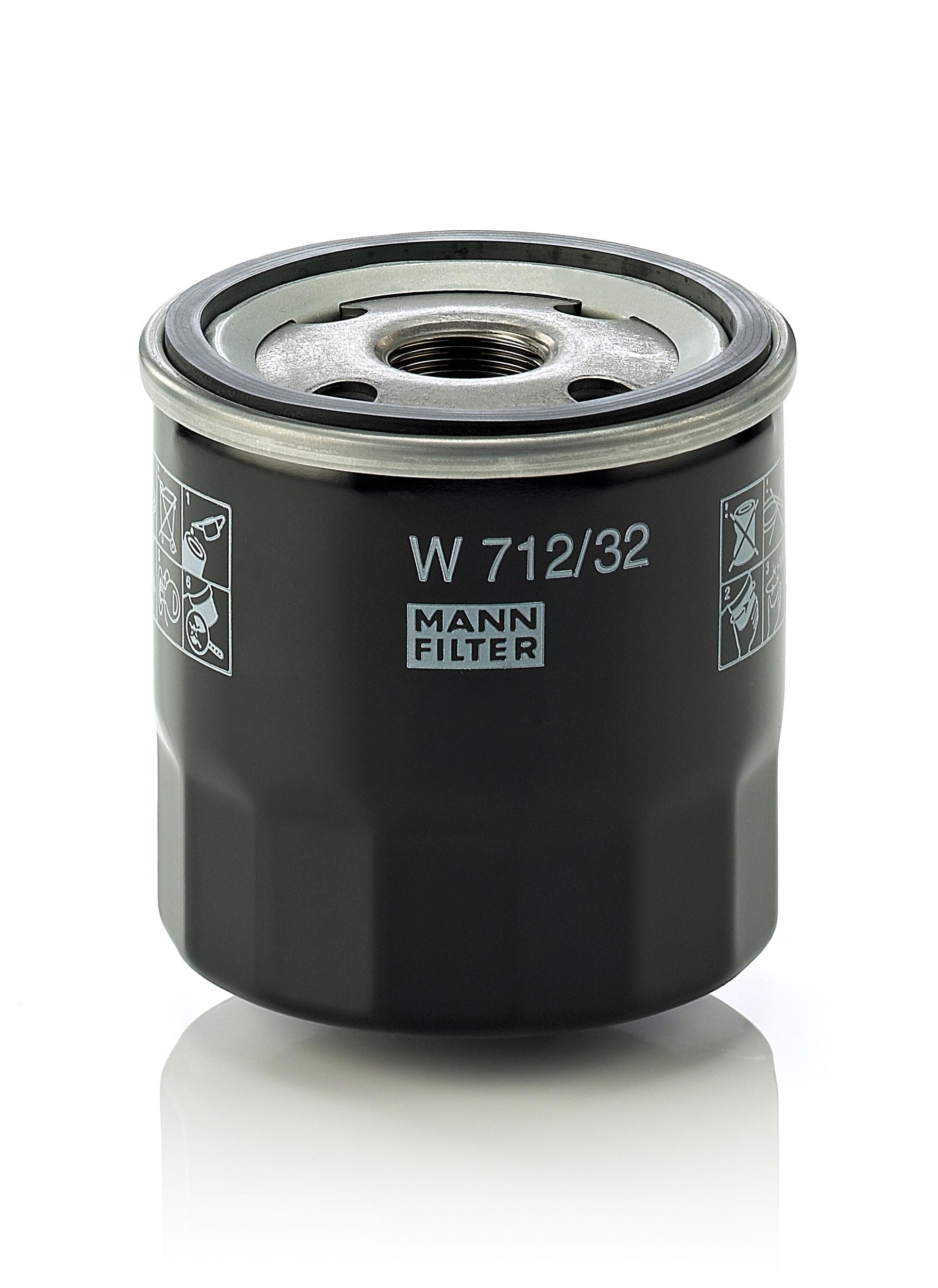 MANN-FILTER W 712/32 Oil Filter for OPEL