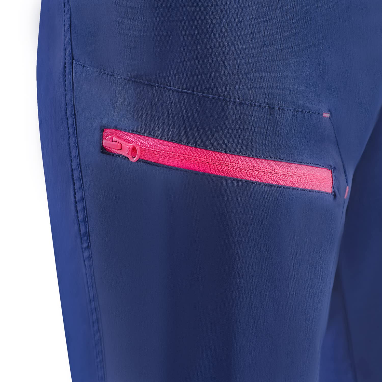 Black Crevice Short de Trekking pour Femme I Short de randonnée Court I Short d'extérieur pour Femme I Imperméable et séchage Rapide I Short de randonnée résistant et Respirant avec Poches