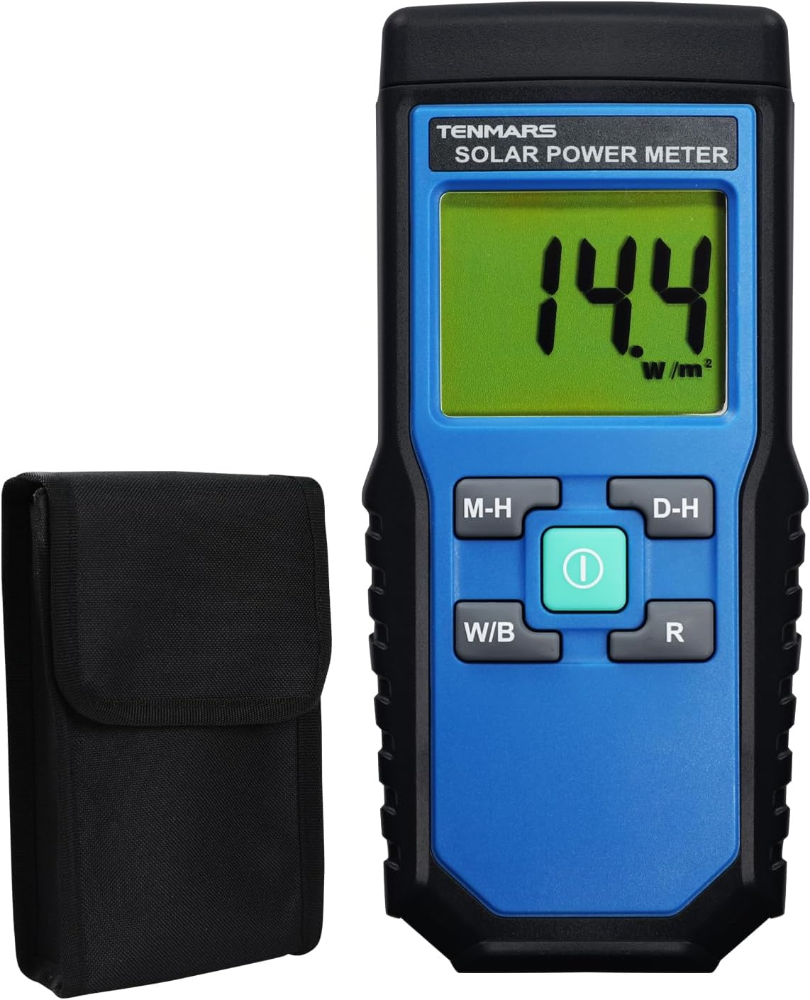 Tenmars Handheld Digital Solar Power Meter (Pyranometer) 2000 W/m2, 634BTU / (ft2xh) Measurement Solar Radiation Energy Insolation r