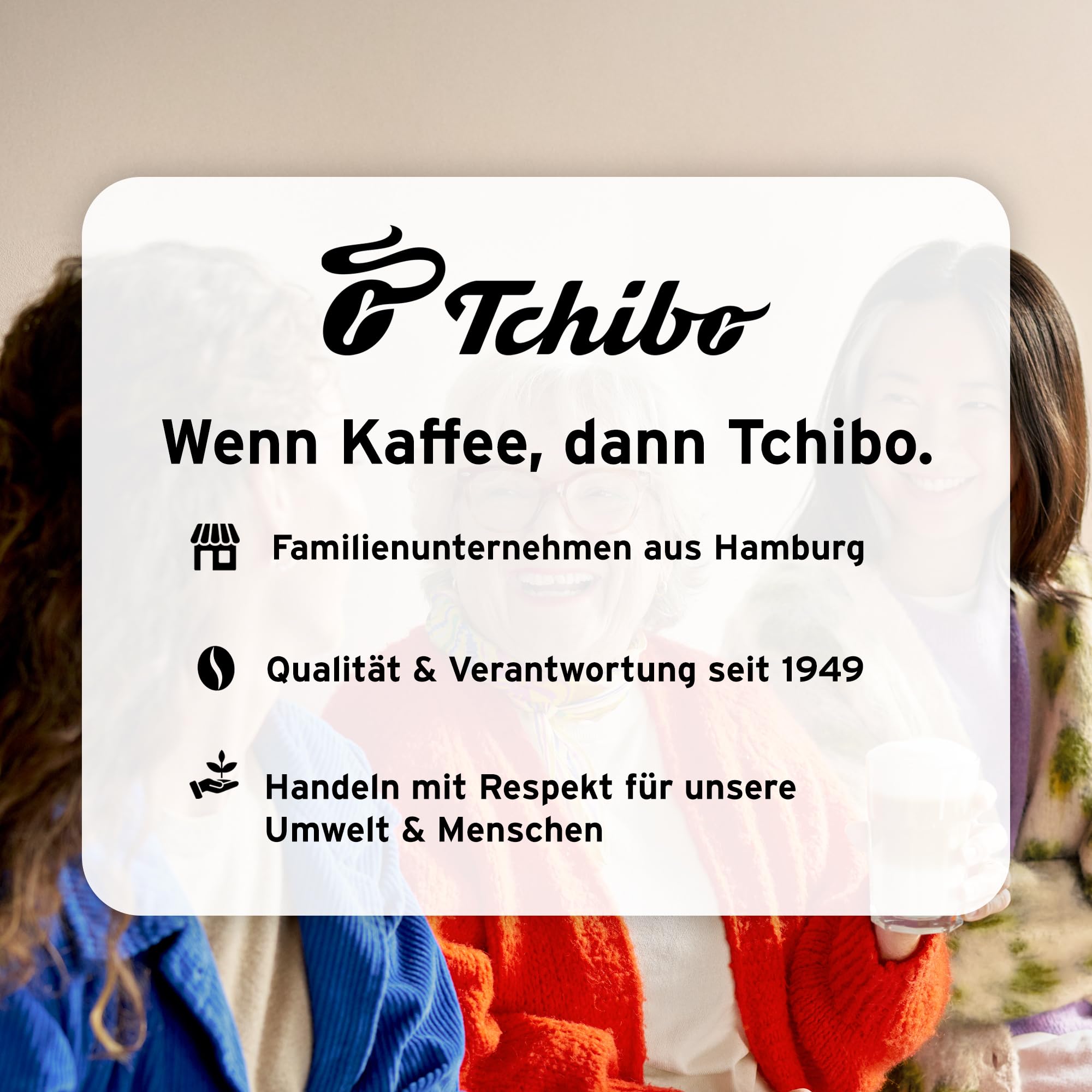 Tchibo Kaffeepads Probierset Vorratspack Maxipack, Feine Milde (1x), Caffè Crema vollmundig (2x) & BLACK&WHITE (1x), 400 Stück - 4x 100 Pads, nachhaltig, geeignet für Senseo Maschinen