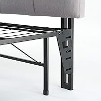 Vista 6 de ZINUS - Juego de 2 soportes para cabecera o estribo para SmartBase de 14 pulgadas