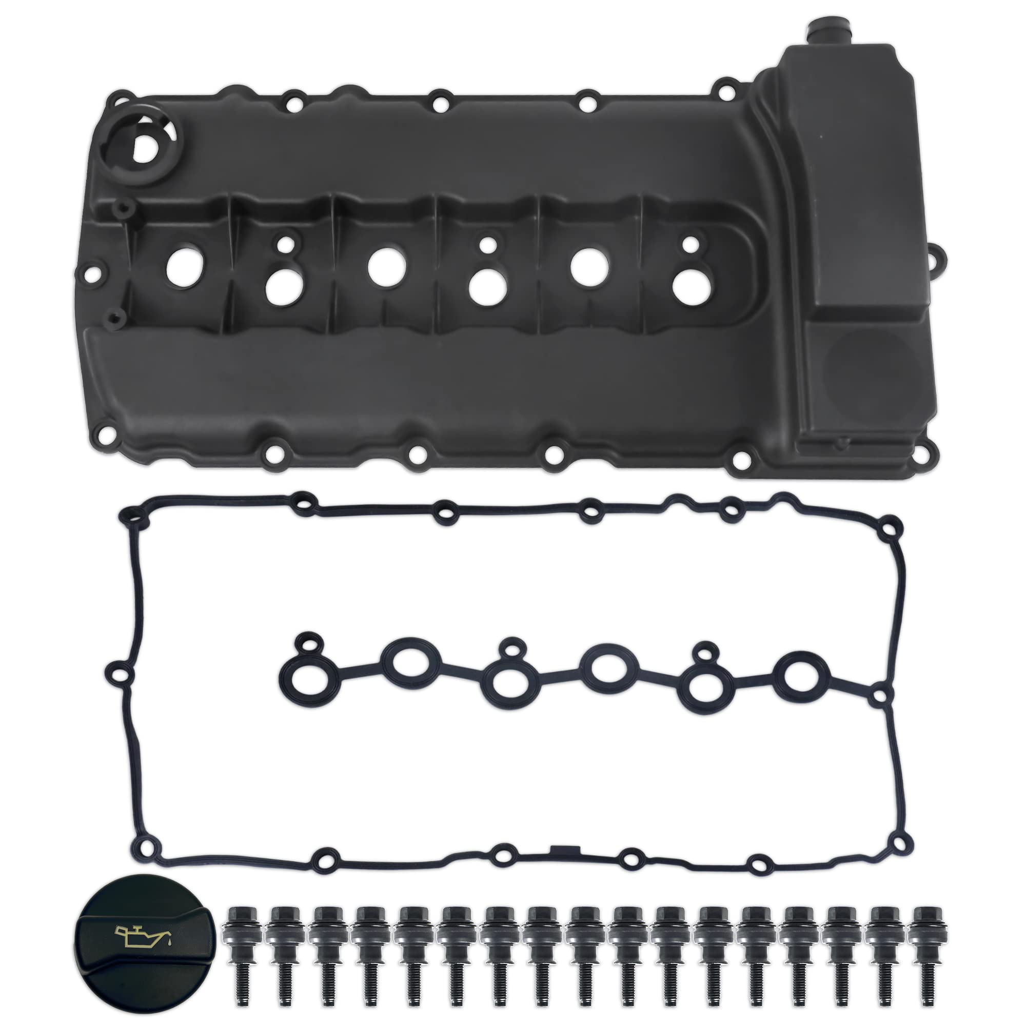 Photo 1 of MOSTPLUS Engine Valve Cover w/Gasket 03H103429H 03H103429D