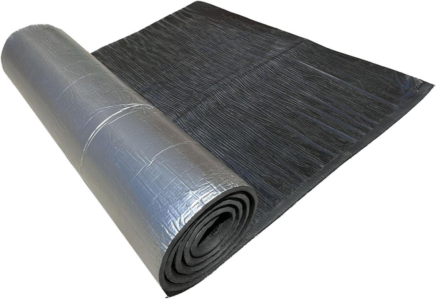 Insulation Thermal Foam, Self Adhesive Insulation Foam, Aluminum Foil Insulation Pipe Wrap, Heat Insulation, Garage Door Insulation Panels Thick 0.2in 0.4in ( Color : 5mm(0.2in) , Size : 1mx5m(3.3ftx1