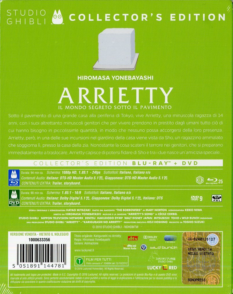 Arrietty - (Steelbook Br+Dvd)