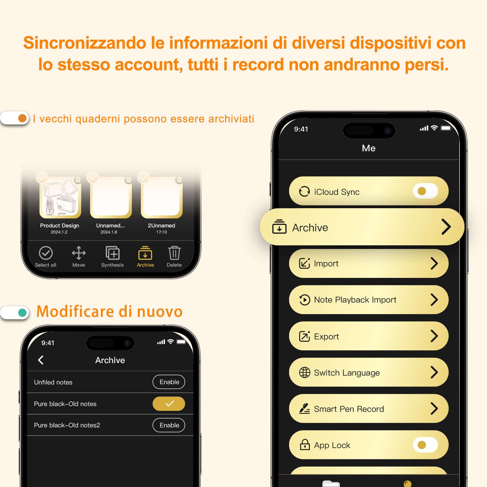 Yuan Smart Notebook con Smart Pen, Smart Writing Set, Taccuino Smart | Smart Writing Set Taccuino Digitale Intelligente Smart Sync Penna con APP, scrittura su carta reale con elaborazione digitale