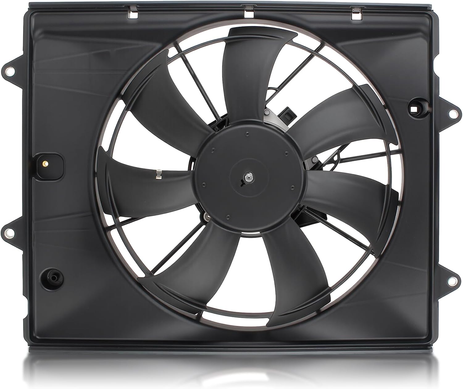 AUTOKAY Radiator Cooling Fan, Condenser Cooling Fan for Civic 2.0L 2016-2021 190155BAA01 190305BAA01