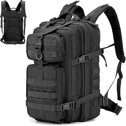 SPAHER Sac a Dos Militaire, Multifonction 40L Grande Capacité Sac