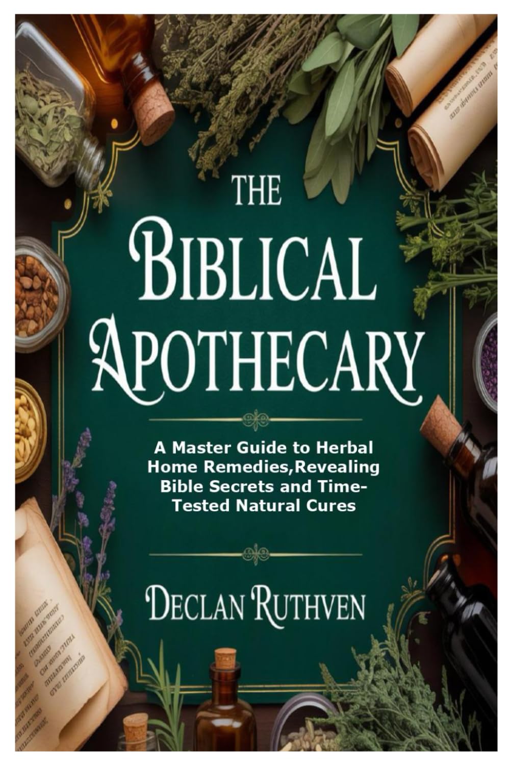 The Biblical Apothecary: A Master Guide to Herbal Home Remedies,Revealing Bible Secrets and Time-Tested Natural Cures