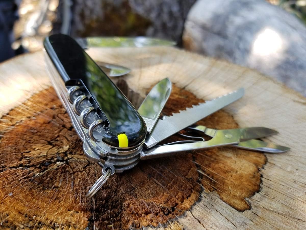 Firefly Variety 8 Pack - Fire Starter Accessory for Swiss Army Victorinox Knives (Neon Green-Yellow Glow) - Image 2