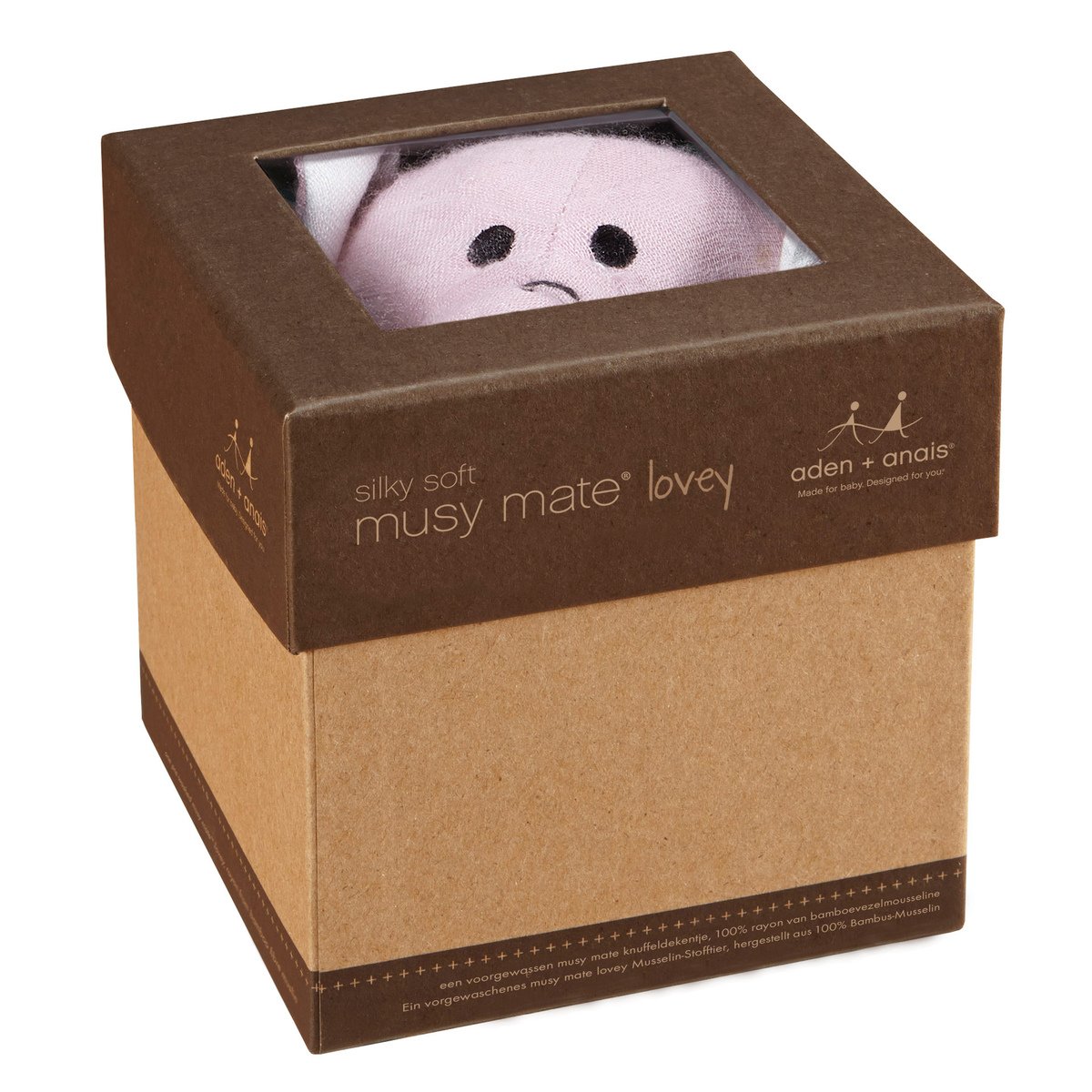 Musy Mate Elephant Lovie Aden Anais Blue Elephant Lovey Security