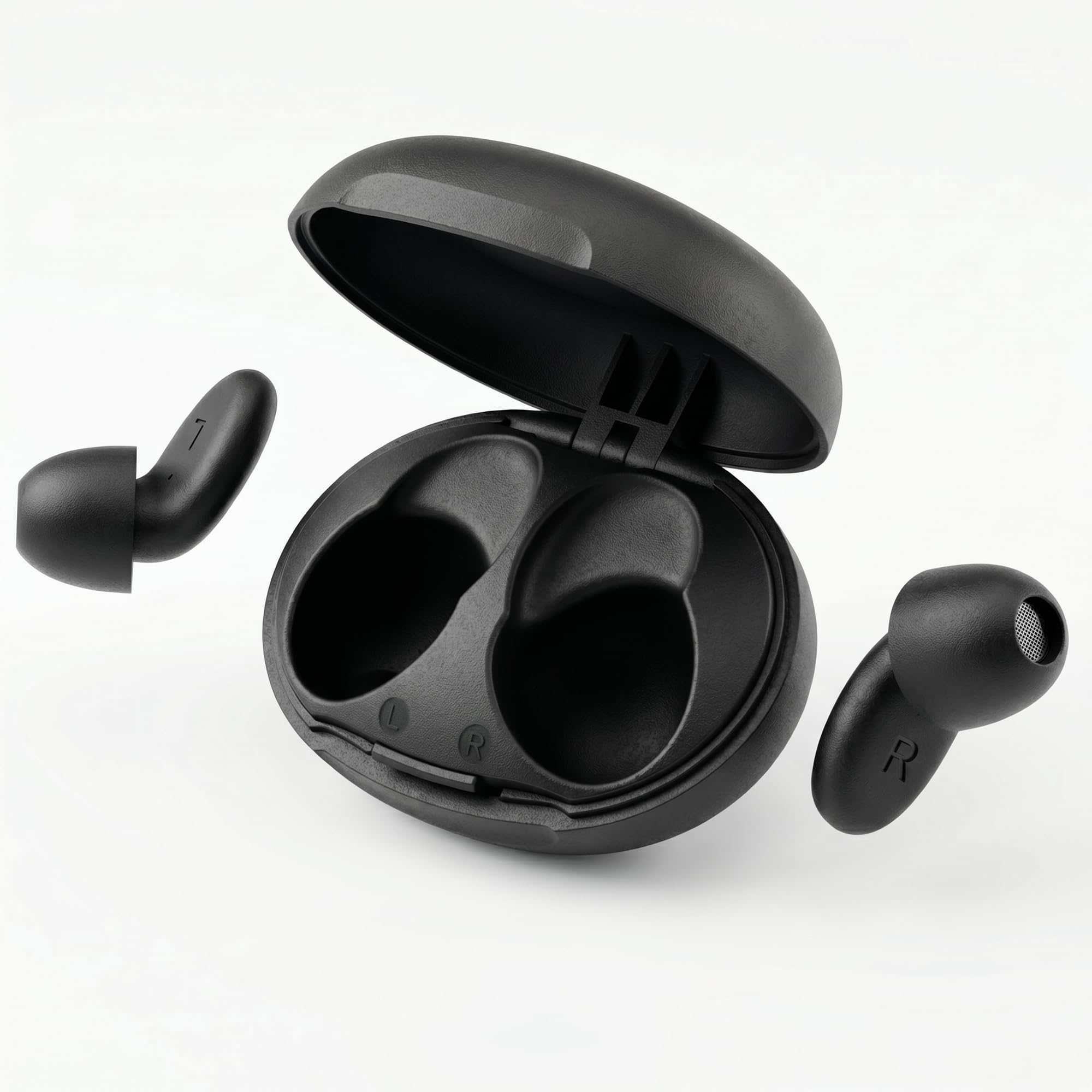 Photo 1 of 45dB Ear Plugs for Sleeping, Snoring, Travel, Study, Side Sleeper with Portable Storage Case