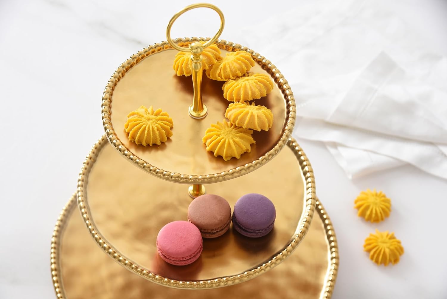 Monte Carlo, 3-Tiered Stand, 11.5" D x 13.5"