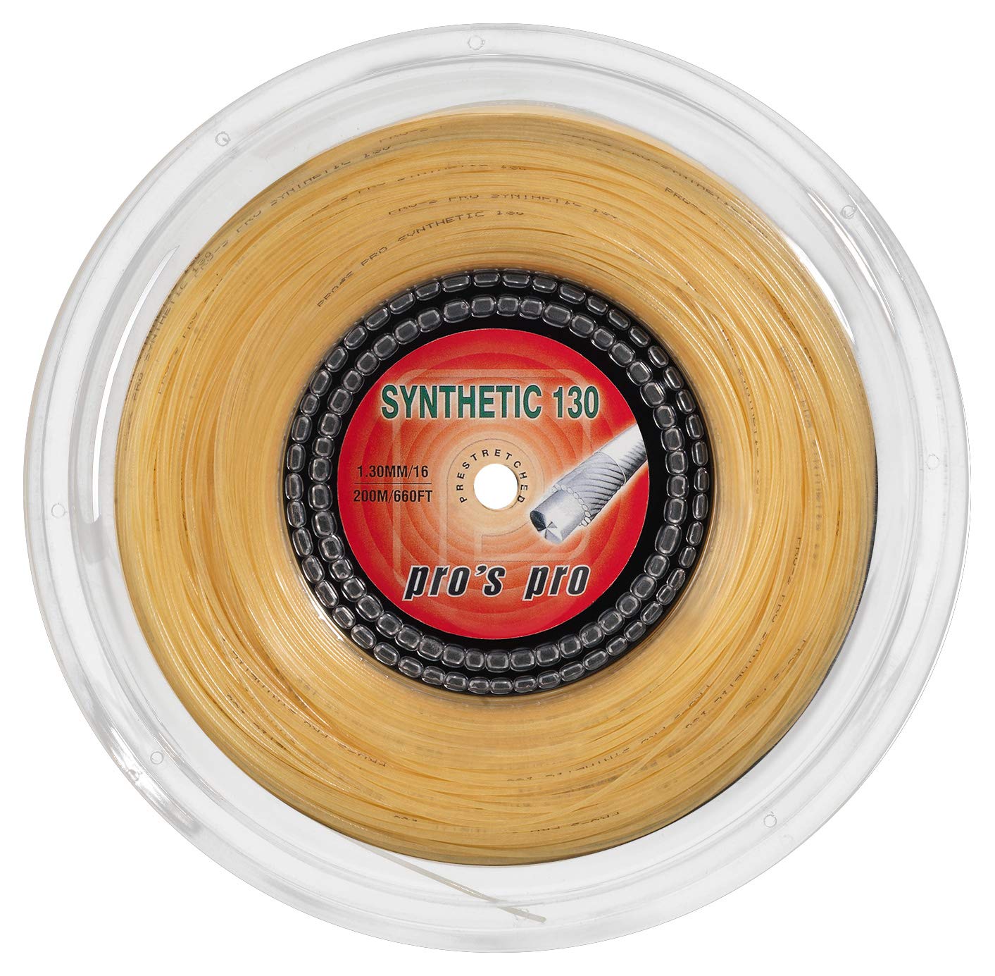 Pro's Pro Synthetic Gut 16 1.30mm 200M Reel (Natural)