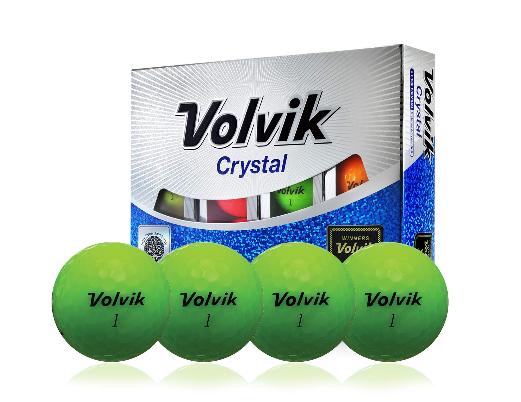 Volvik Balles de Golf Cristal (Douze)