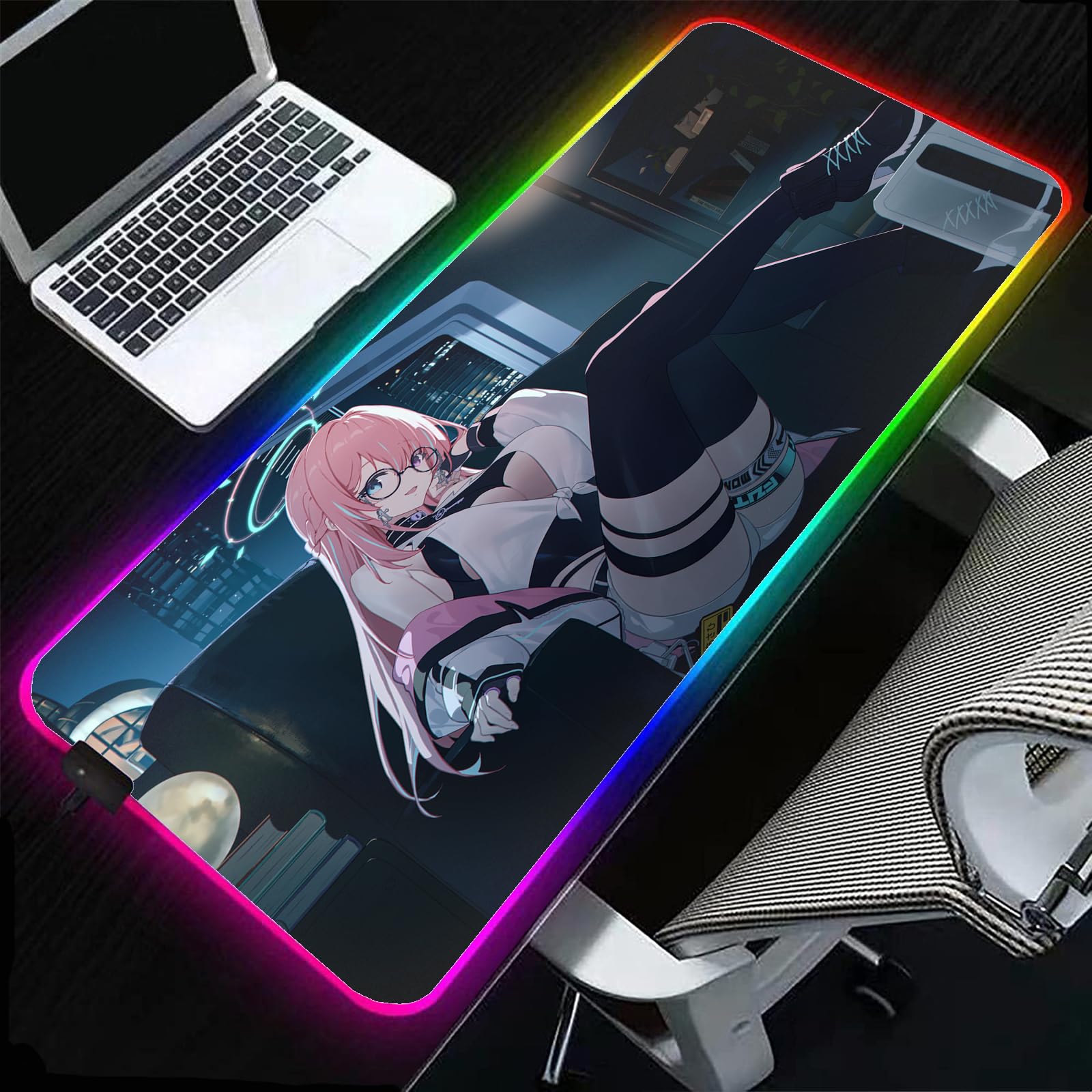 Amazon.co.jp：マウスパッド セクシー お尻 アニメ 女の子 RGB マウス