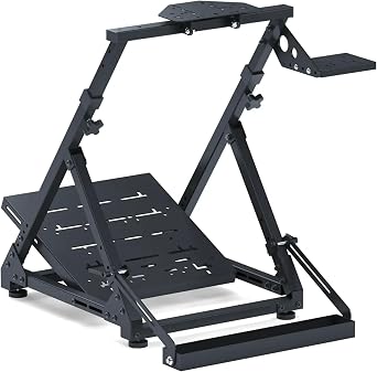 GT Omega DD-X Wheel Stand - Provides Incredible Stability, Angle & Height Adjustment, Includes an Adjustable Gear Shifter Mount