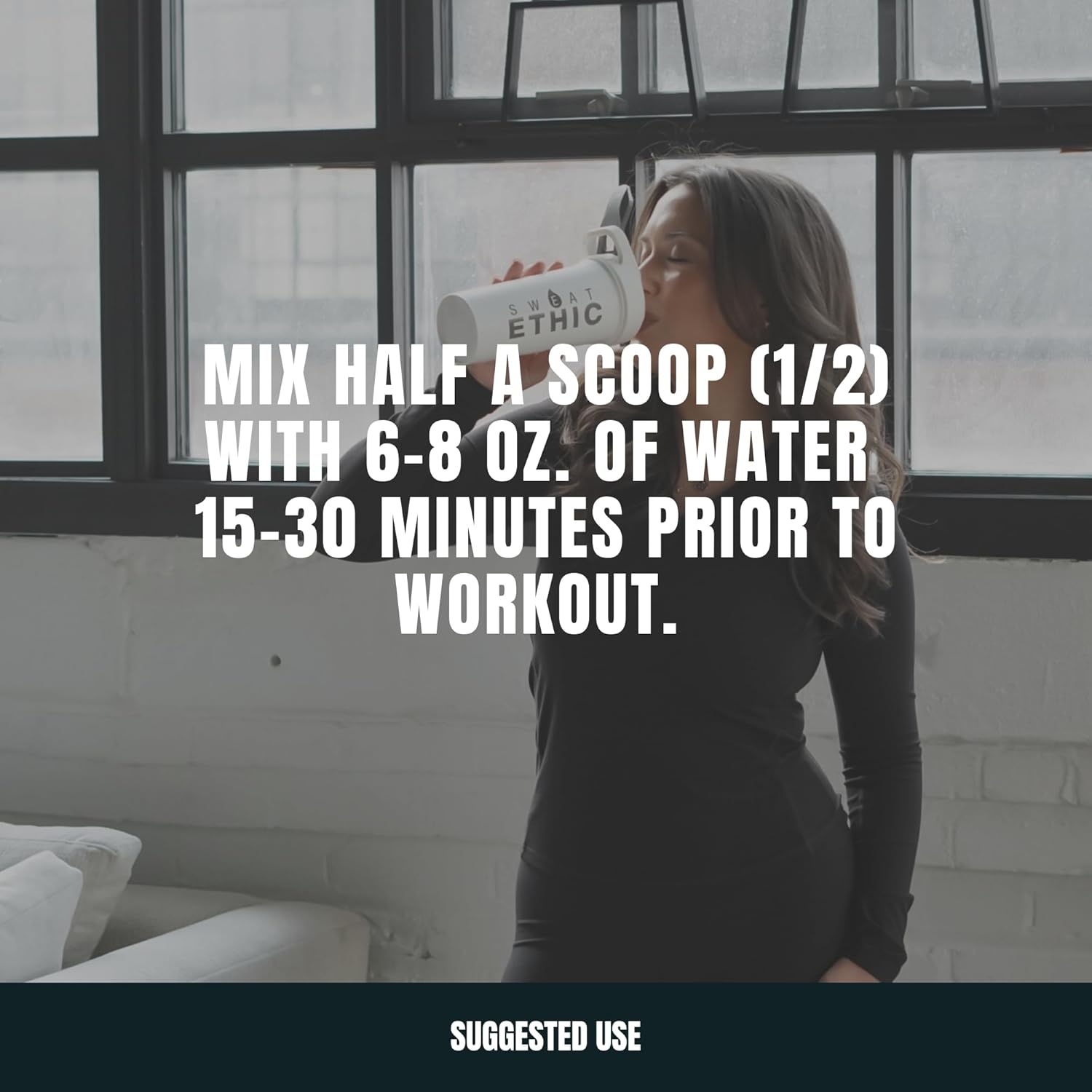 Sweat Ethic Pump Pre Workout Powder, Caffeine Free Pre Workout with Citrulline Malate, Betapower, Beta Alanine, Capros Indian Gooseberry Alpha Gpc, Easy to Mix, Strawberry Pineapple, 42 Servings - Image 5