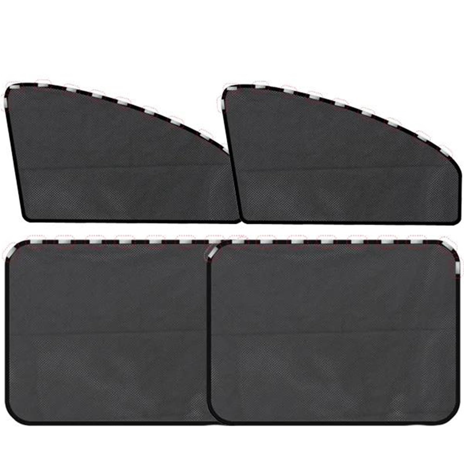 Parasol Magnético Parasol Magnético Para Coche Parasol Para Ventana Delantera Y Trasera Malla Opaca Protector Privacidad Para Coche(Front Rear 4pcs)
