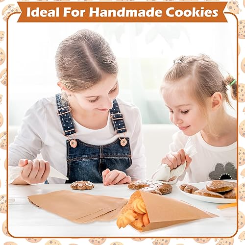 Miniatura 3 de Lallisa 1000 bolsas de vidrio de 5 x 7 pulgadas, bolsas de papel encerado, fundas para galletas, bolsas de papel de cera para sándwich para fiesta