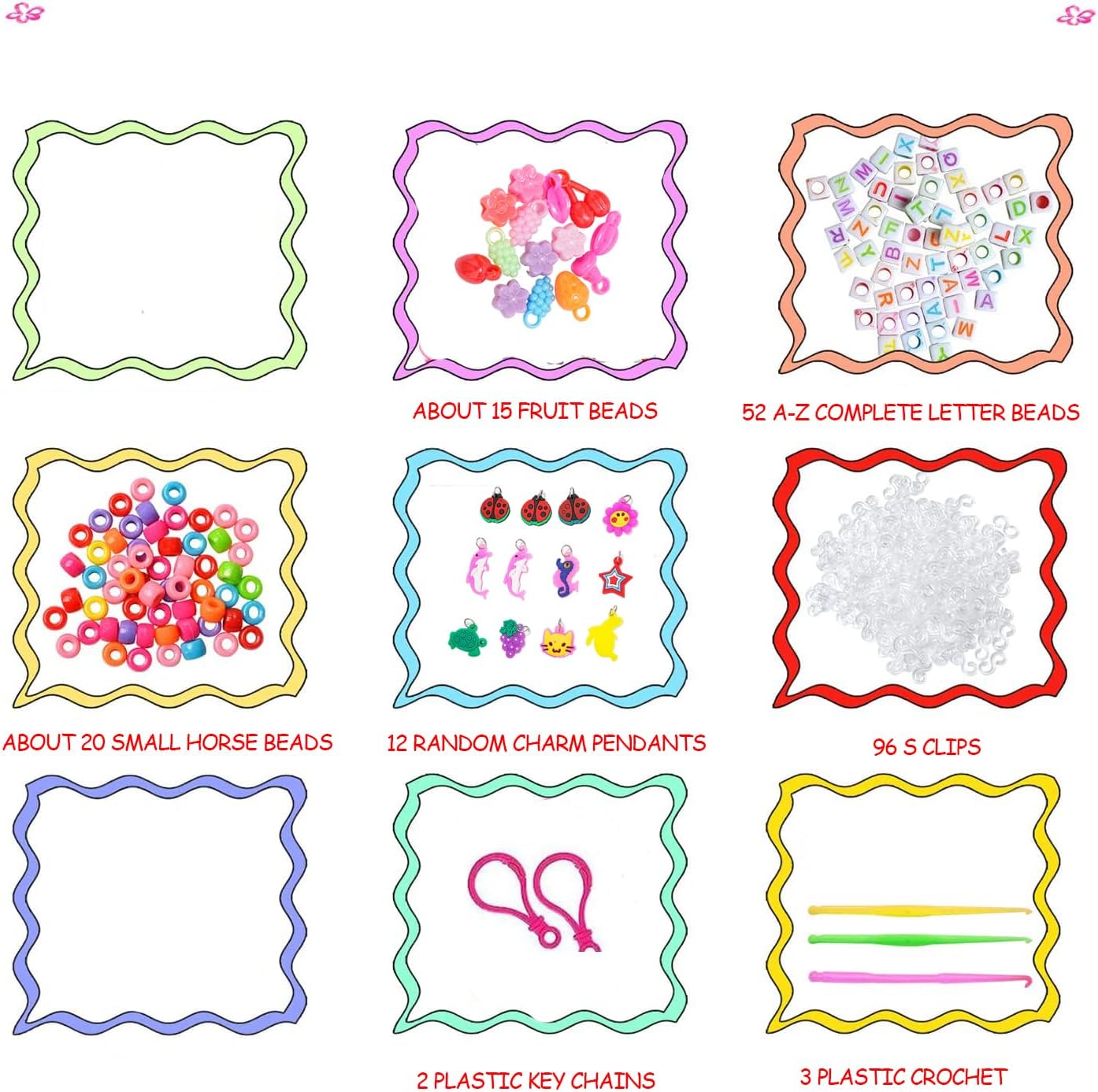 WAOYER 2500+ Rubber Band Bracelet Kit,Loom Bracelet kit,30 Colors Friendship Bracelet Making kit,Rubber Band kit Birthday Gift