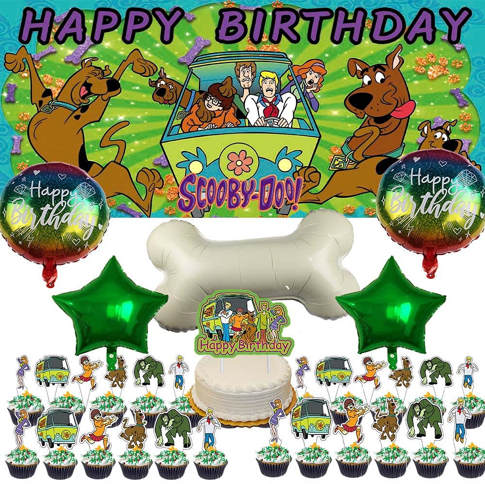 114 Pcs Scooby Doo Birthday Party Supplies With Scoob vrogue.co